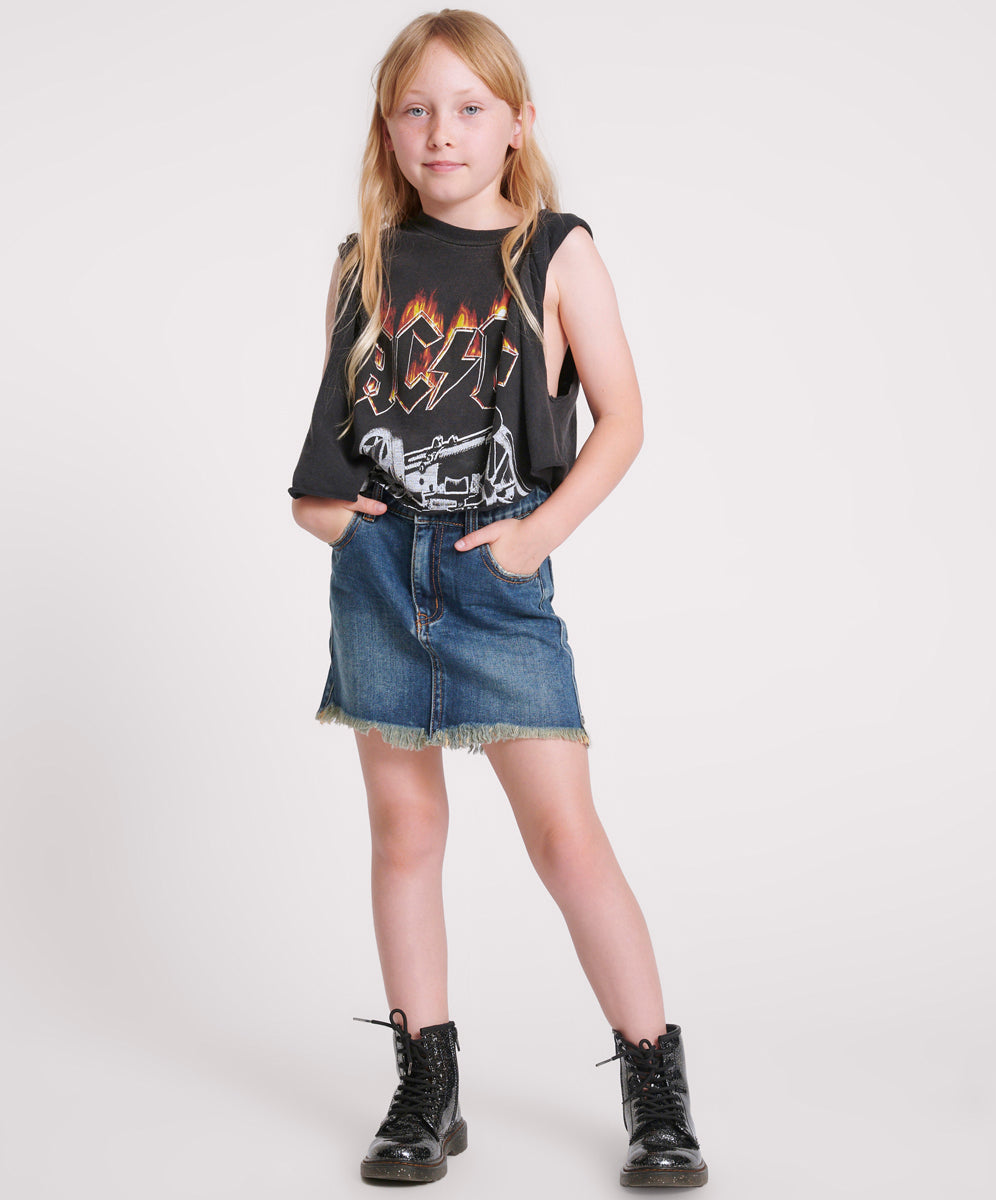 One sold Teaspoon Girls Denim Skirt Sz 10-12