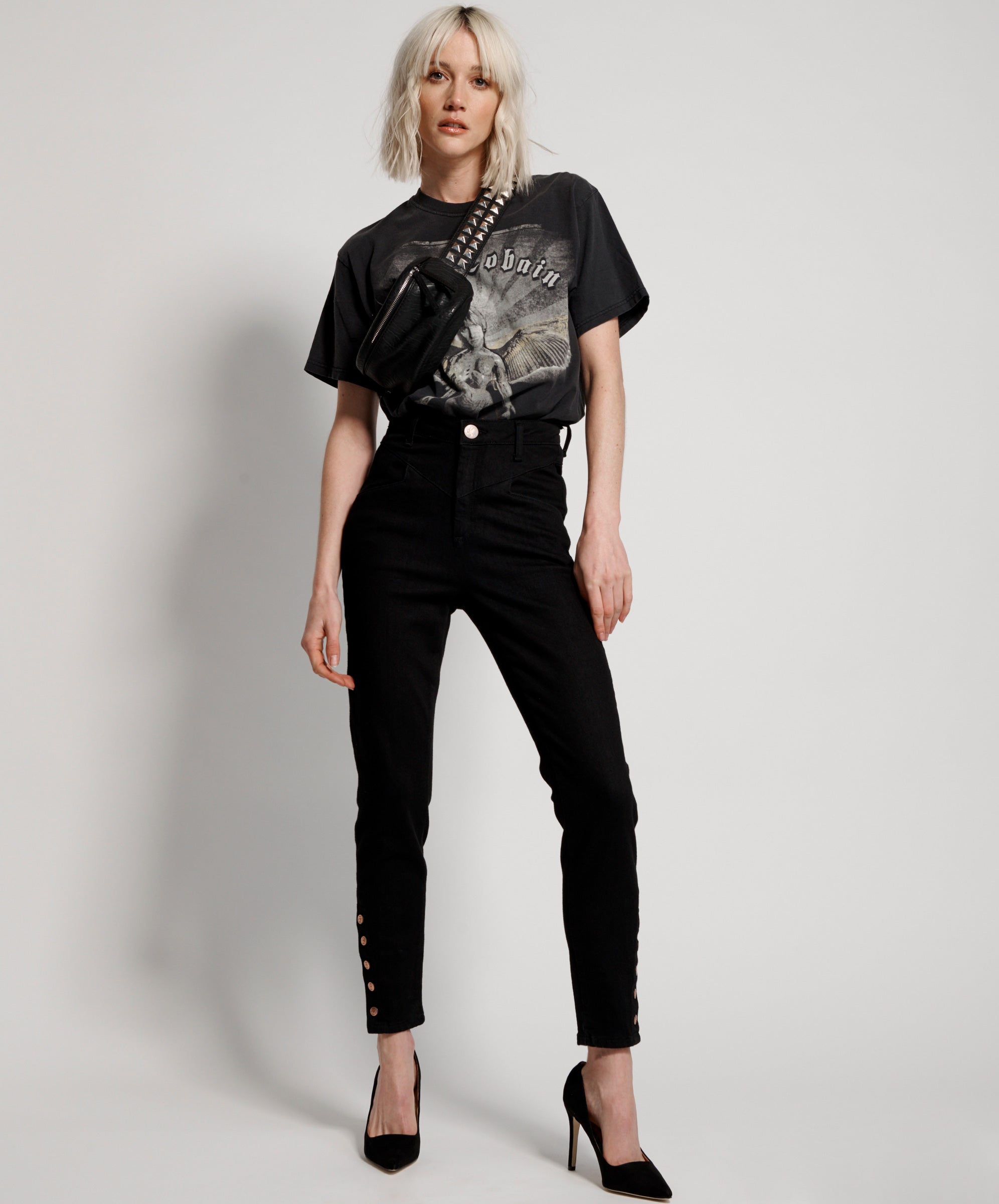 Black Swan Preachers High Waist Skinny Jean| OneTeaspoon - One Teaspoon USA