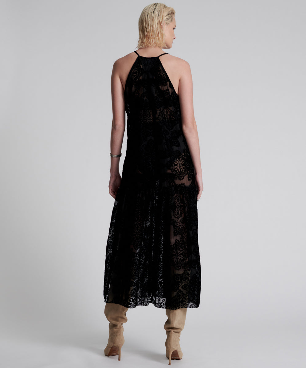 Wrangler Women's Western Print Sleeveless Maxi Dress - Country Outfitter