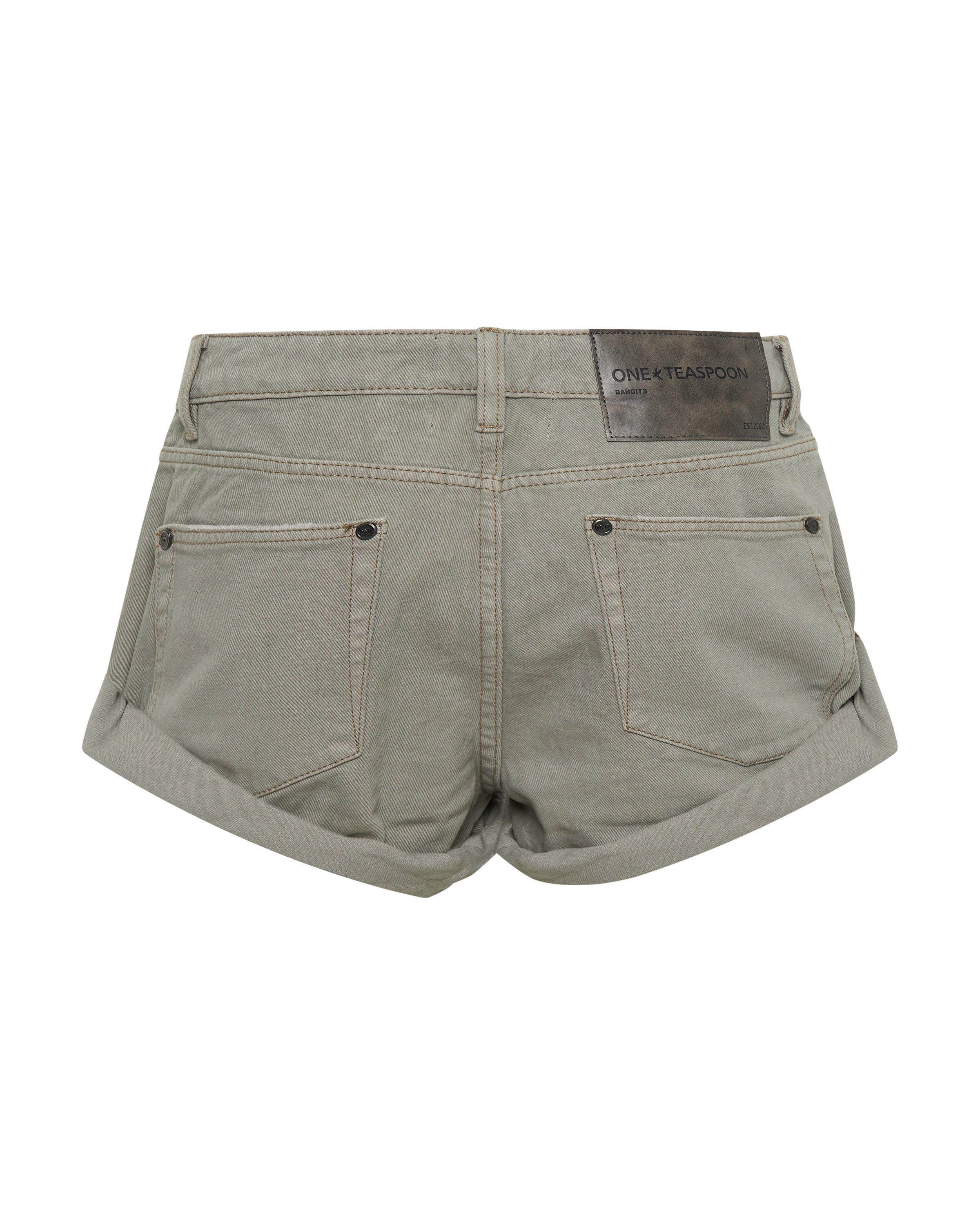 One teaspoon khaki shorts online