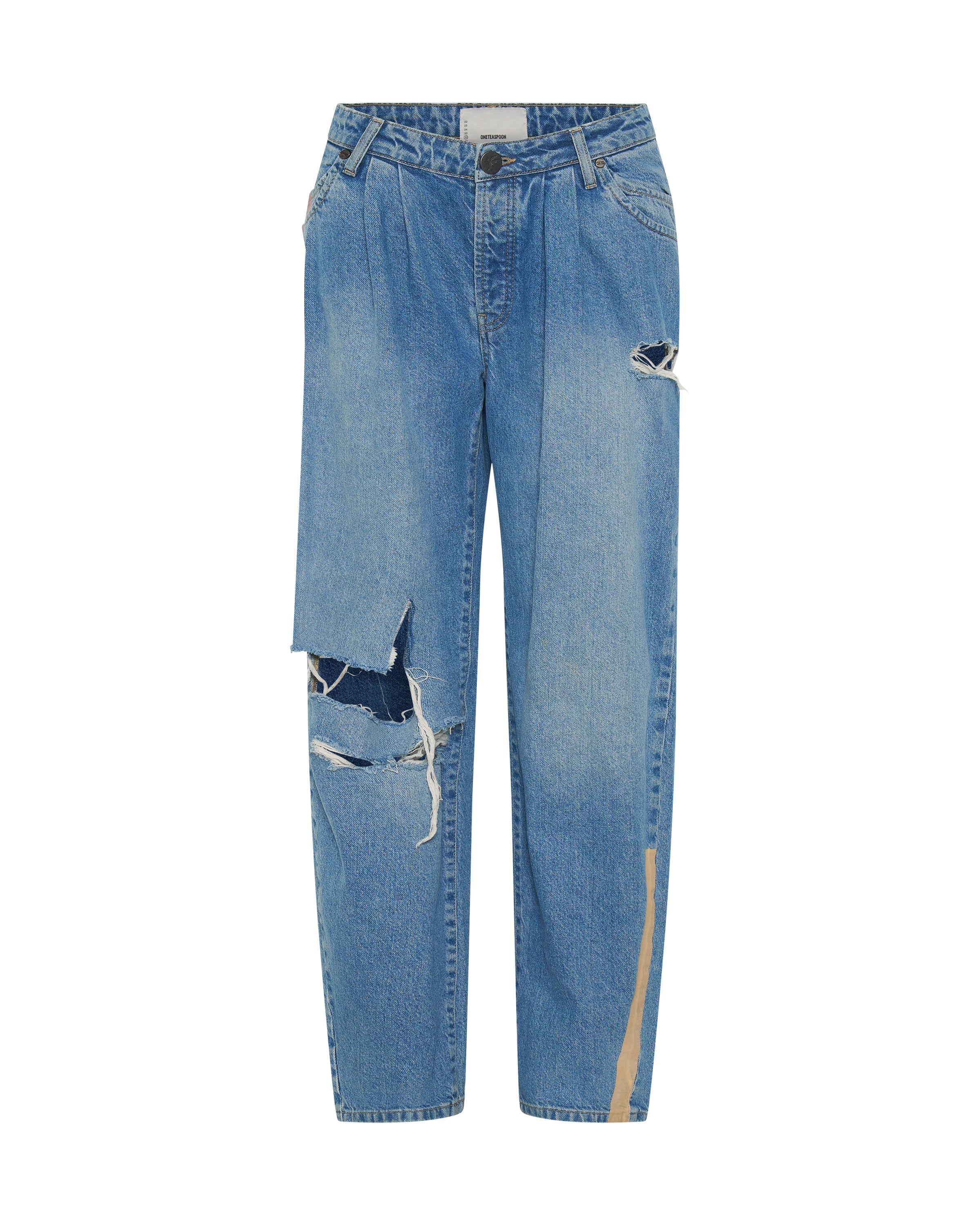 LINEAR BLUE SMITHS TROUSER JEAN