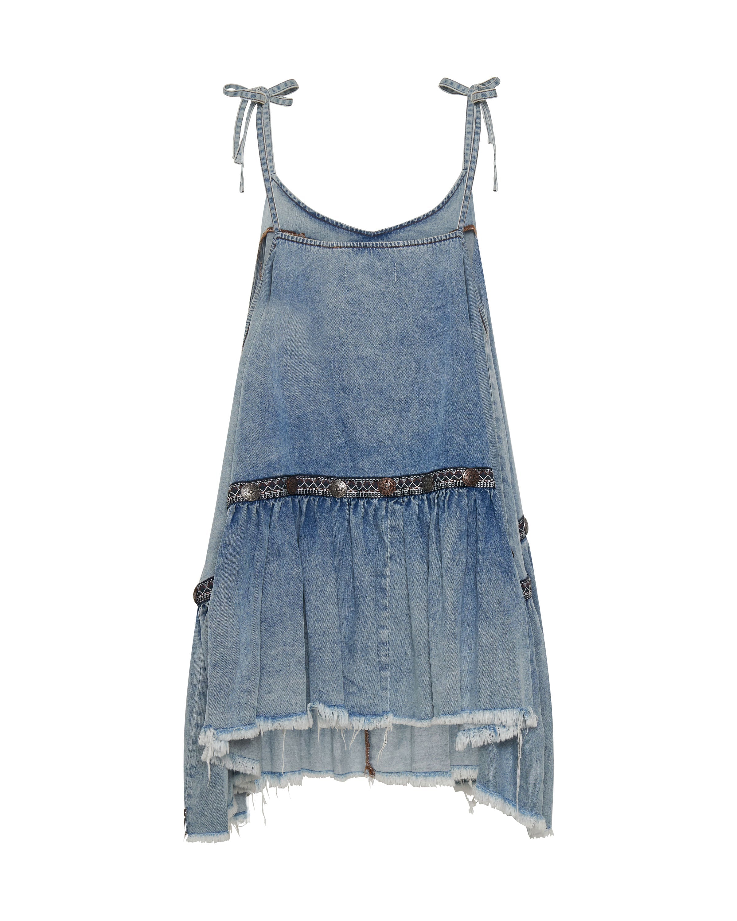 Iconic Hollywood Hills Denim Dress One Teaspoon