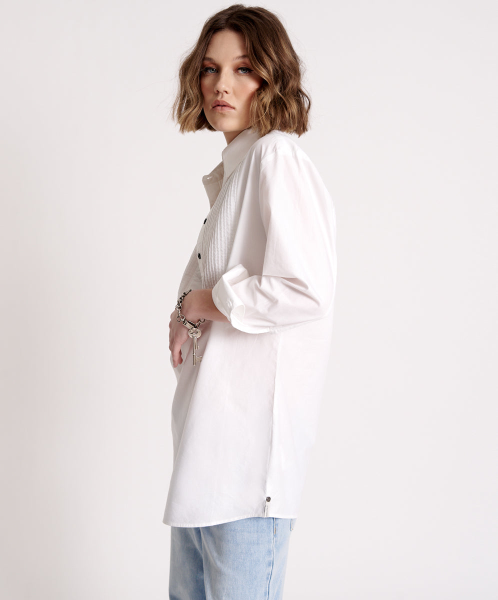 Tuxedo hotsell shirt dress