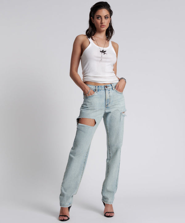 1982S High Waist Balloon Denim Jeans - Kansas Blue