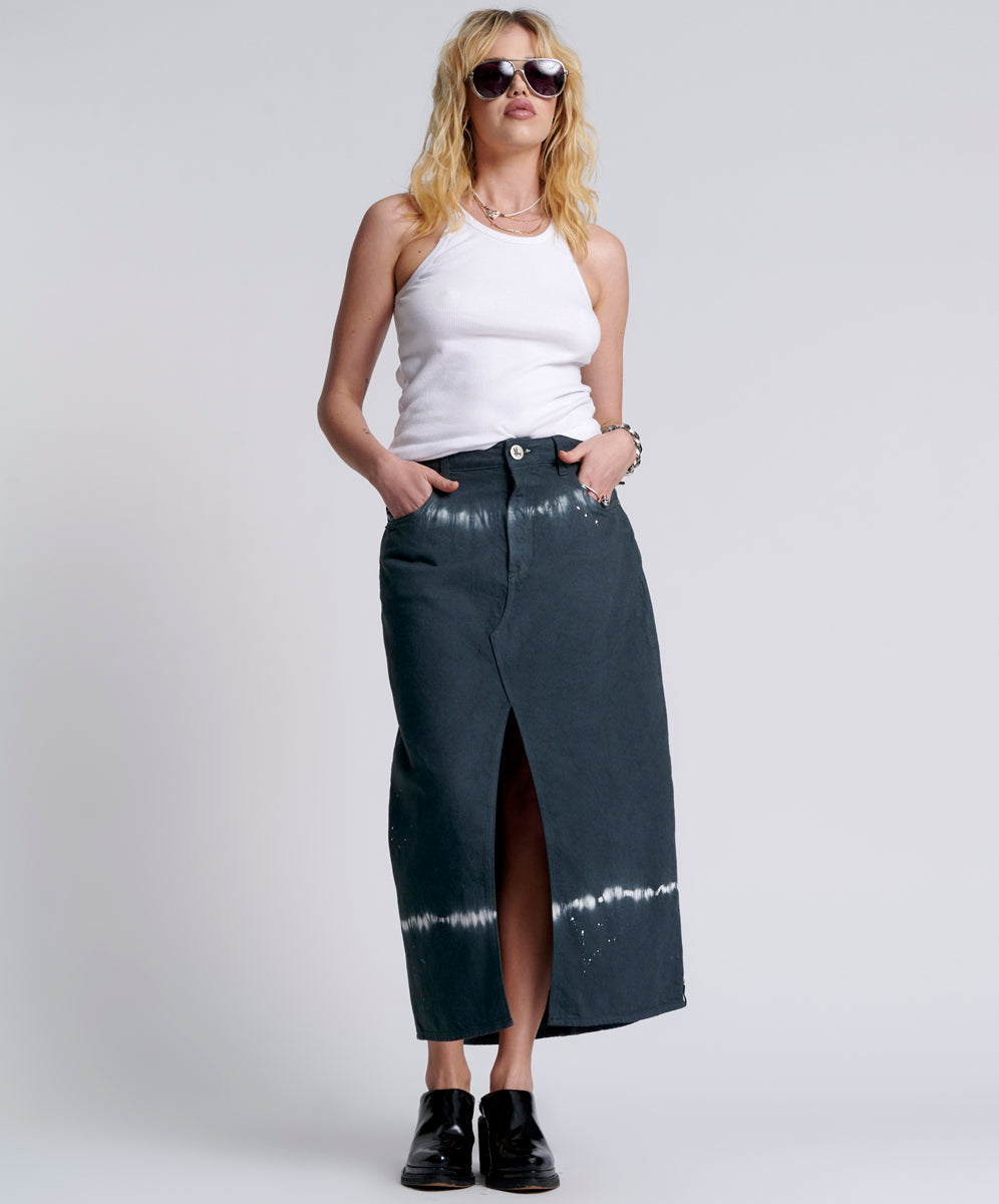 Woman High waist Denim Skirt