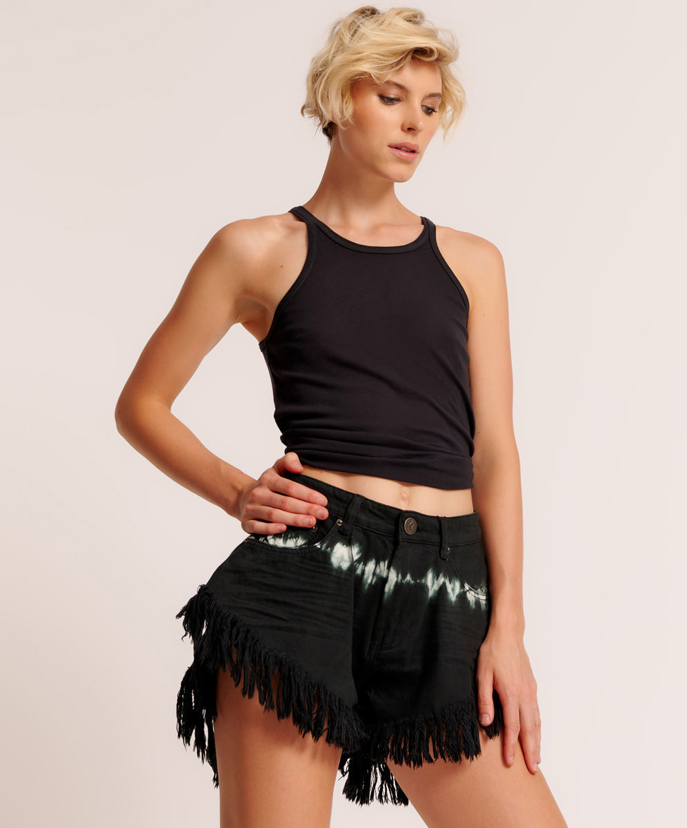 Black sales flippy shorts