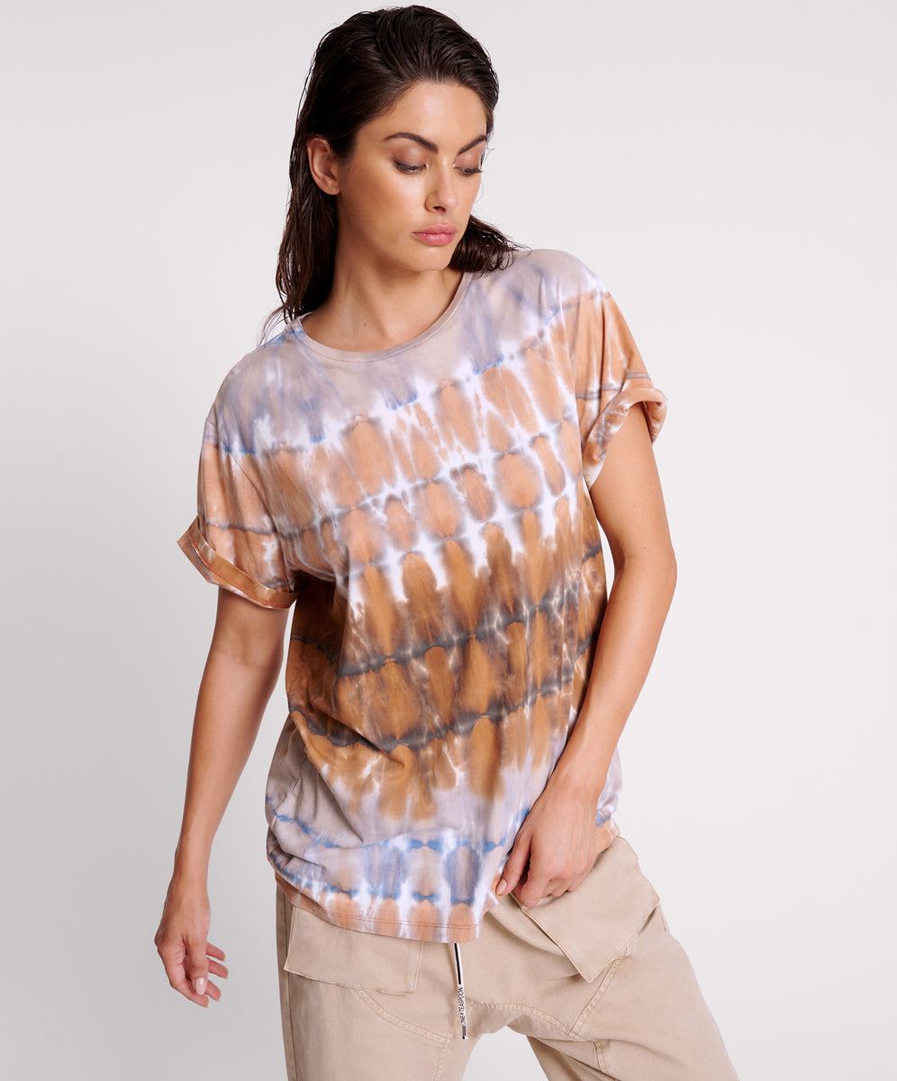 MIRAGE HAND TIE DYED ORGANIC UNISEX TEE