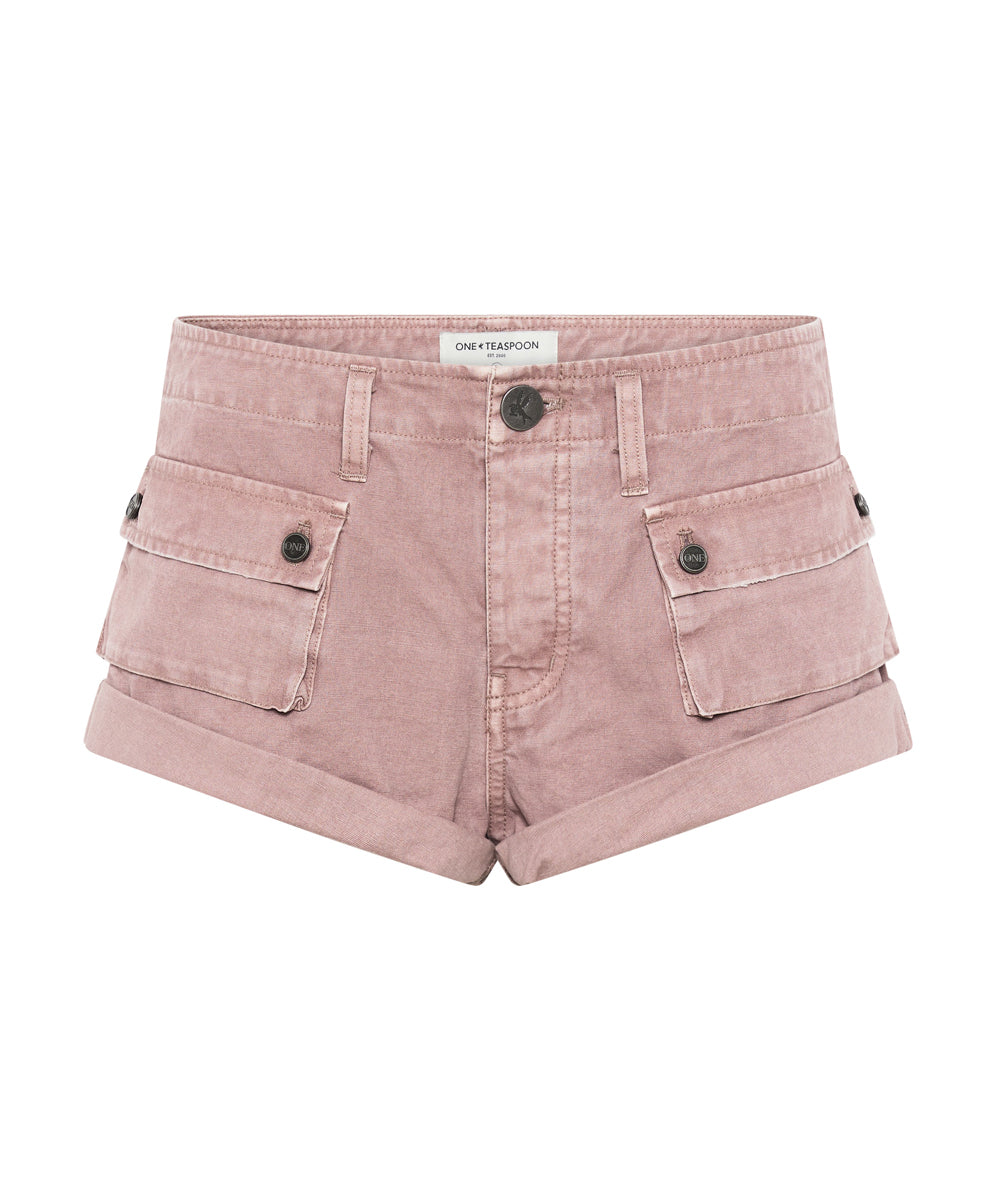 One teaspoon pink shorts on sale