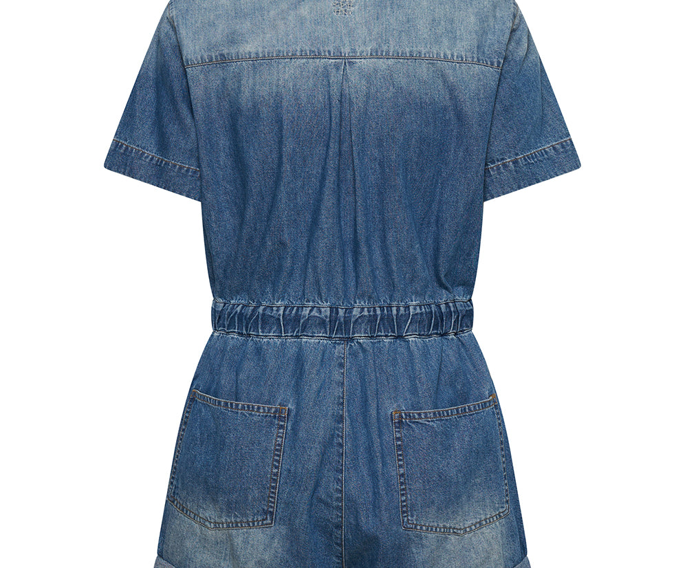 Billie Jumpsuit - Pacifica Blue