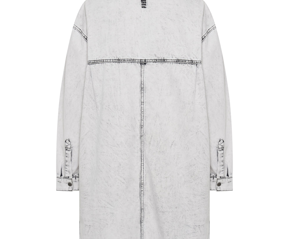 BIANCO NIXIE DENIM SHIRT DRESS