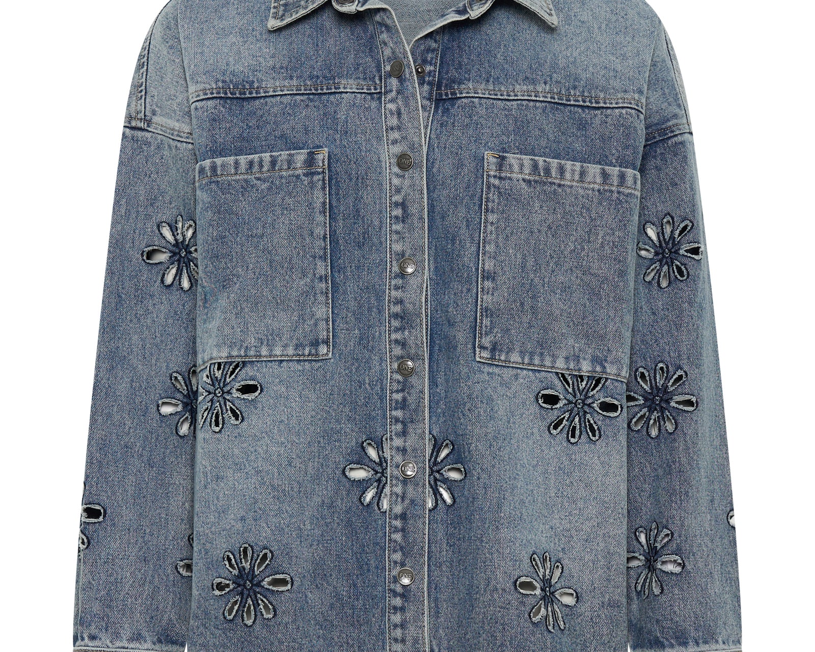 Daria Denim Shirt - Cobaine Daisy