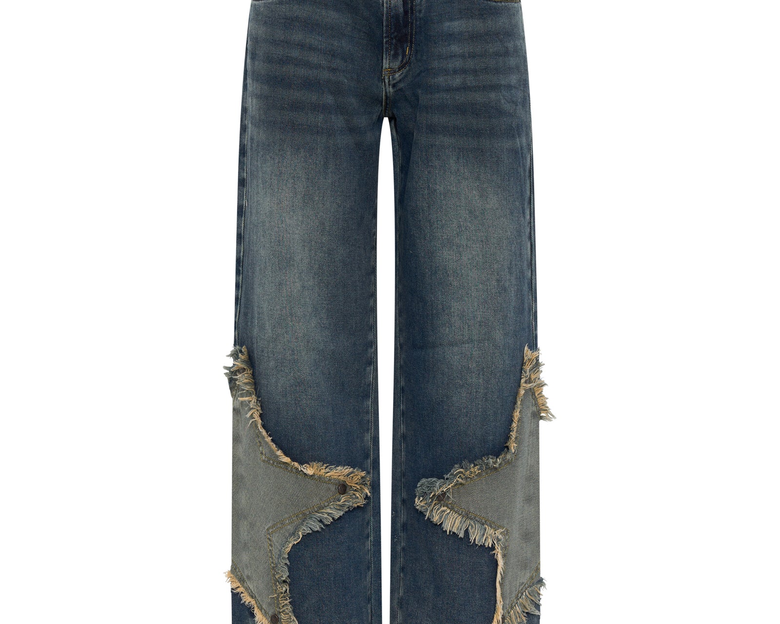 Jackson Mid Waist Wide Leg Denim Jeans - Memphis Star