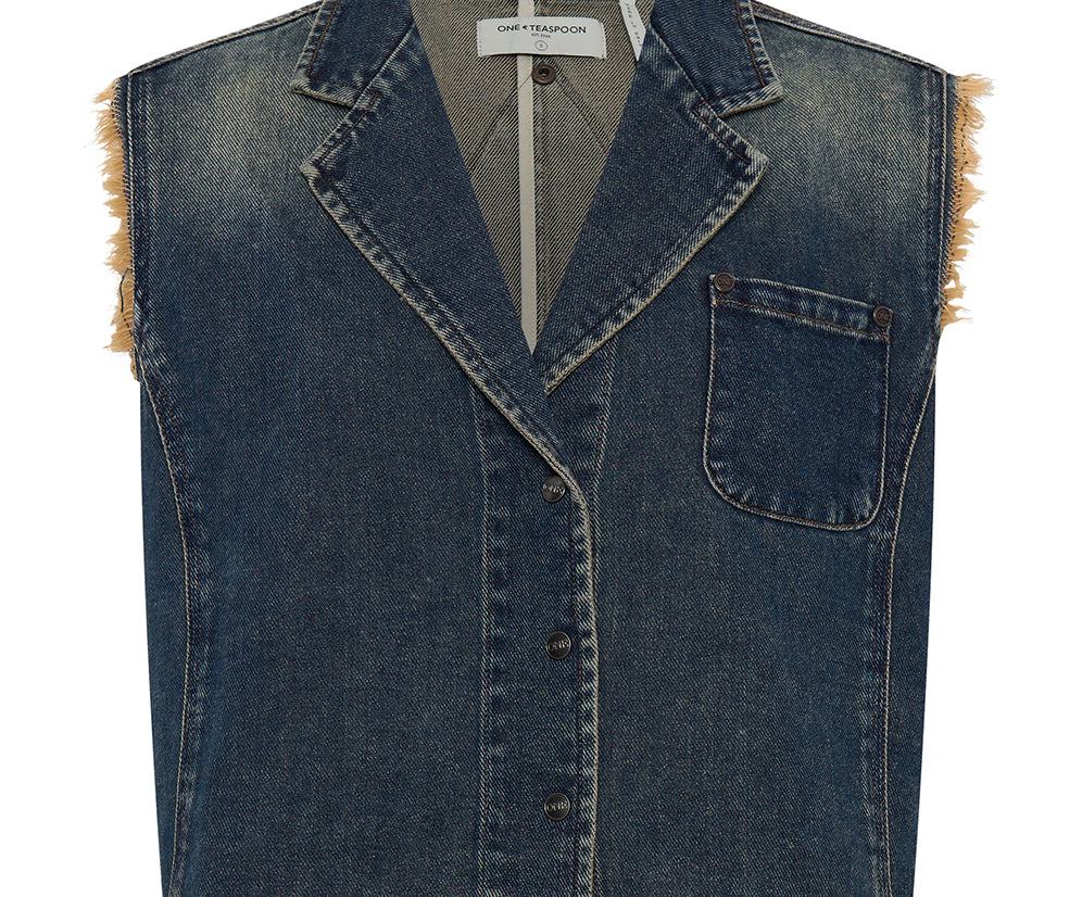 Palisades Denim Top - Memphis Star