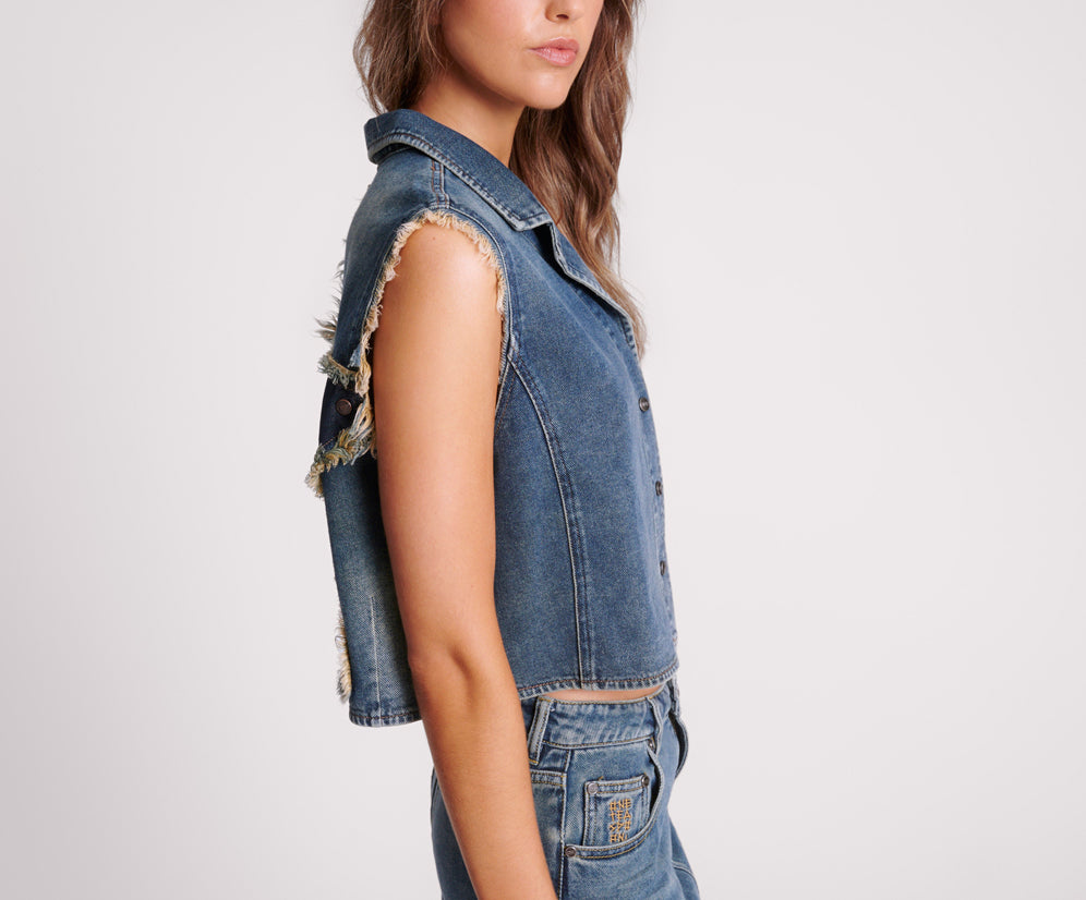 Palisades Denim Top - Memphis Star