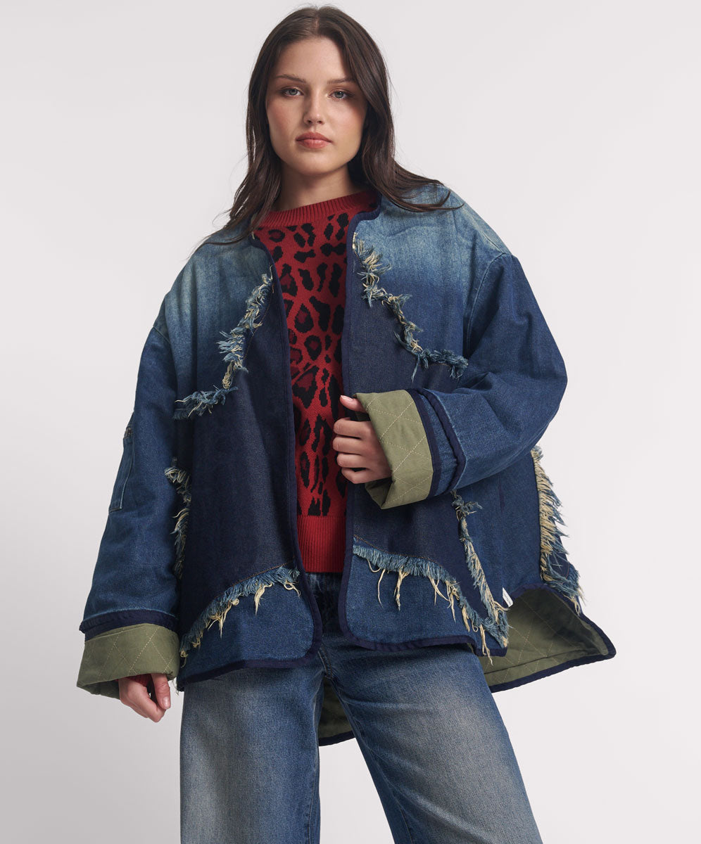 Store Little debbie velvet Mcguire Denim Jacket