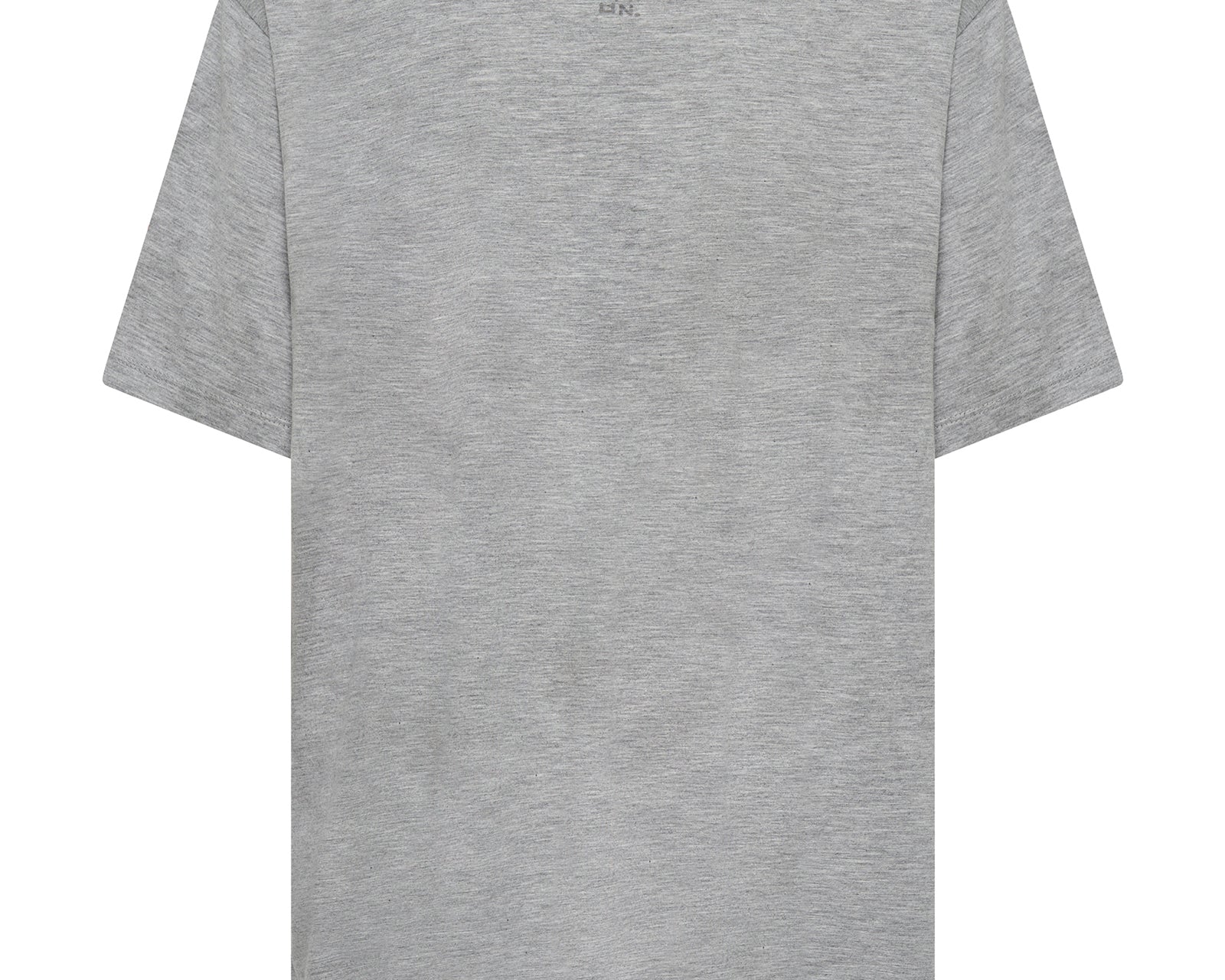 Peace Burnout Basketball Tee - Grey Marl