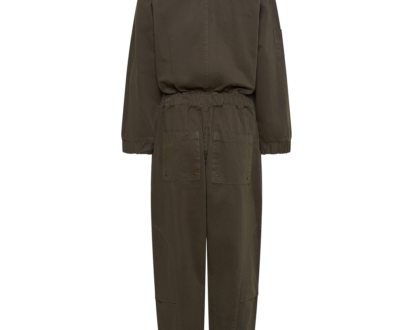 Dark Romance Jumpsuit - Dark Khaki