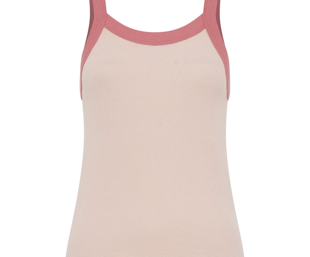 RETRO AMIE COTTON RIB SINGLET