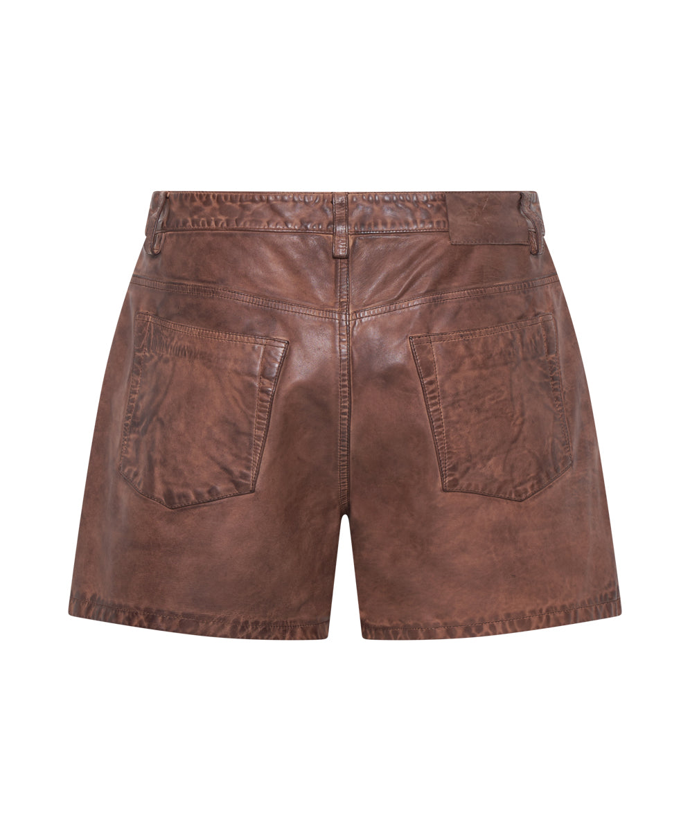 Vintage outlets Leather Shorts