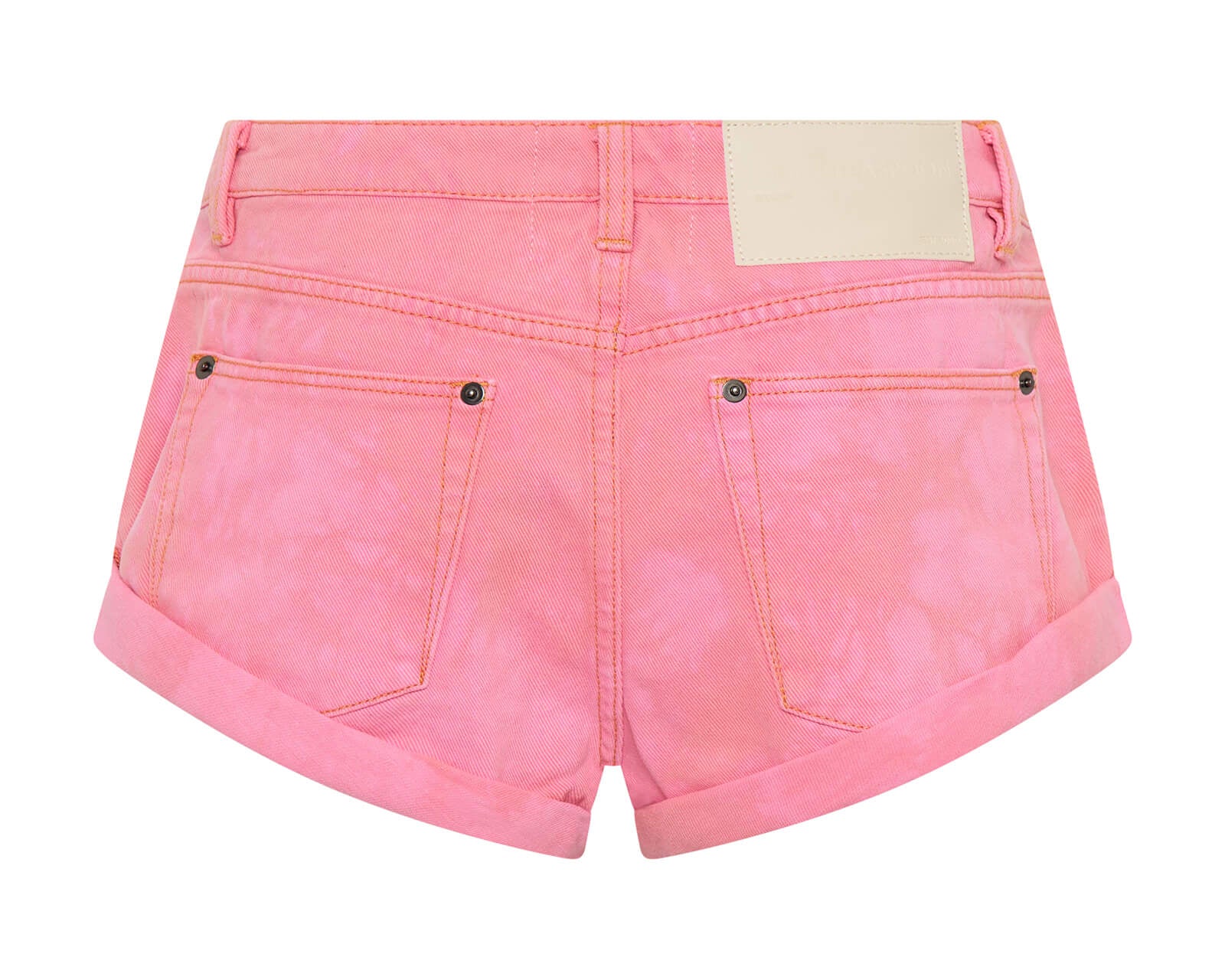 Bandits Low Waist Denim Shorts - Pink Kiss