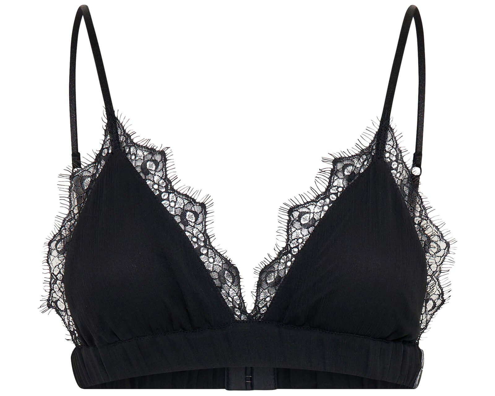 Lace Bralette - Black