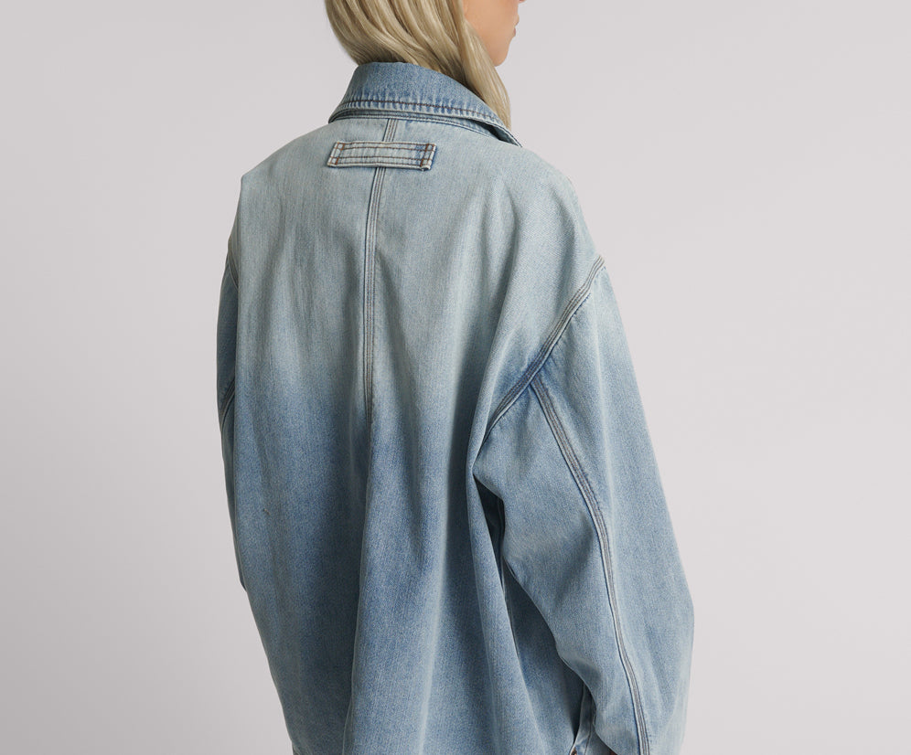 My Boyfriends Denim Jacket - Blue Tobacco