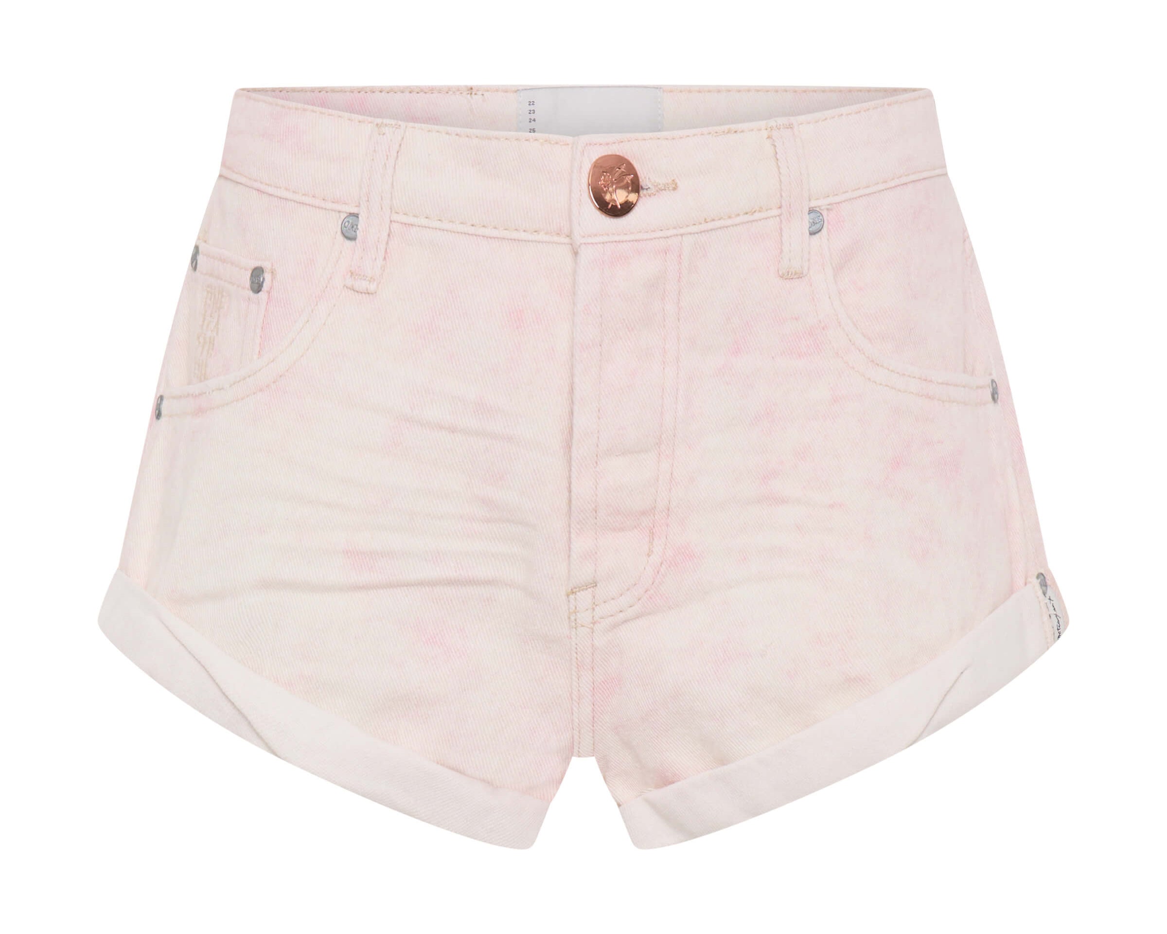 Bandits Low Waist Denim Shorts - Young Love Pink